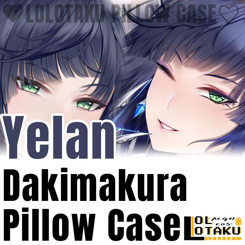 Bedding - Yelan Dakimakura Genshin Impact Game Pillowcase