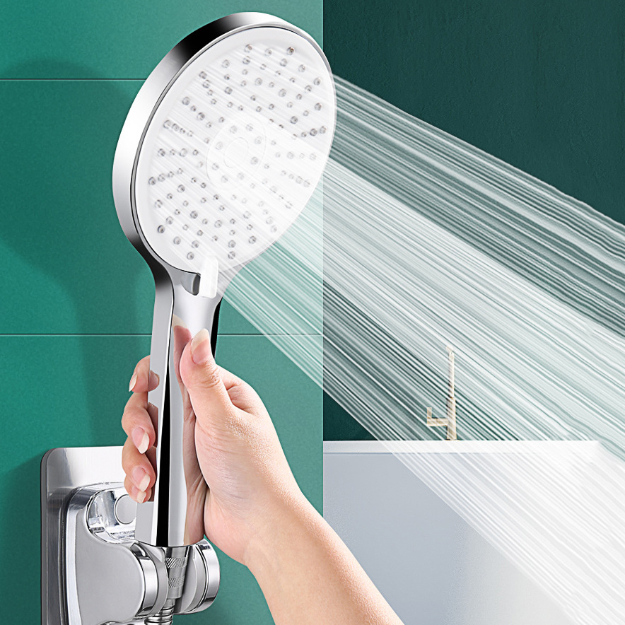 Black 5 Modes Shower Head Adju - đánh giá và giá High Pressure Shower Head Handheld