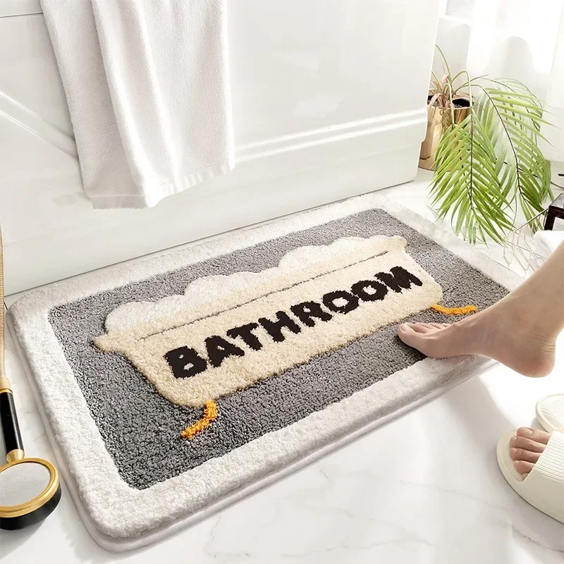 Bath Mat Non Slip Soft Faux Wo - đánh giá và giá Quick Dry Diatomite Bath Mat