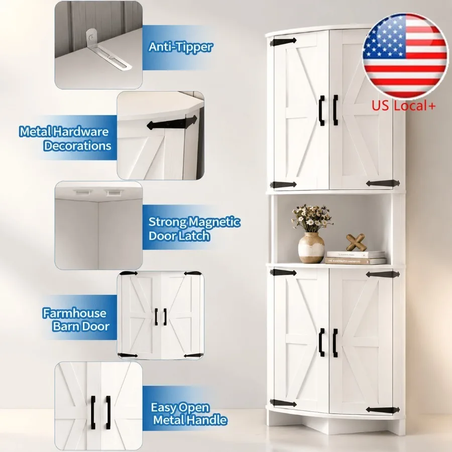 64.8 Tall Corner Cabinet with  - đánh giá và giá Kitchen