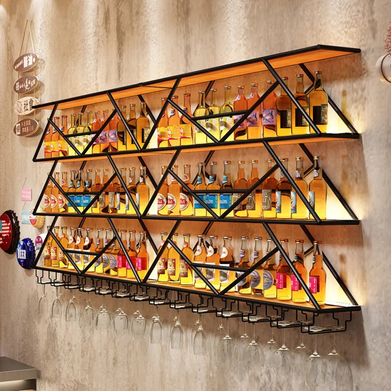 Wall Mounted Wine Rack Wrought - đánh giá và giá Kitchen