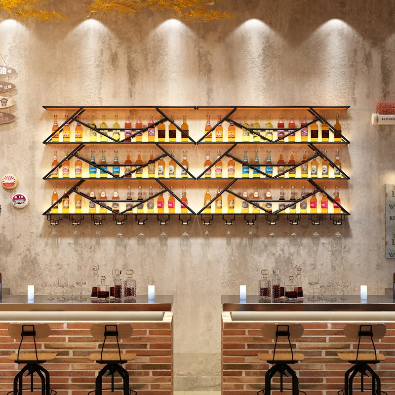 Wall Mounted Wine Rack Wrought - đánh giá và giá Kitchen