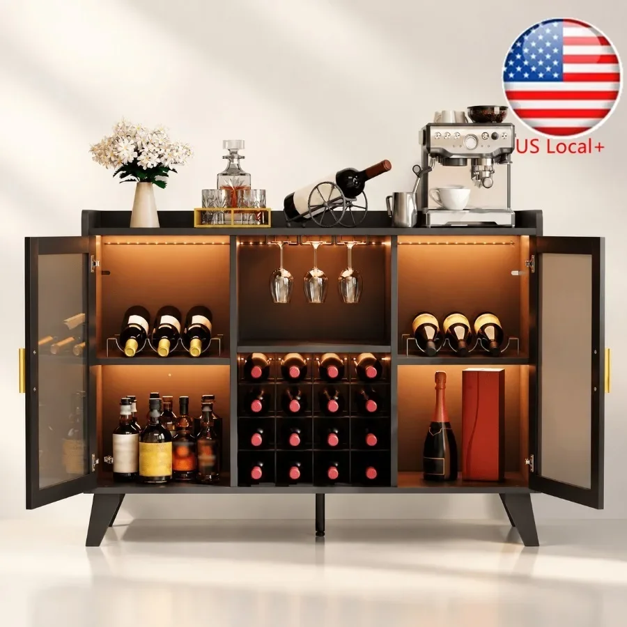 Bar Cabinet with LED Lights fo - đánh giá và giá Storage & Organization