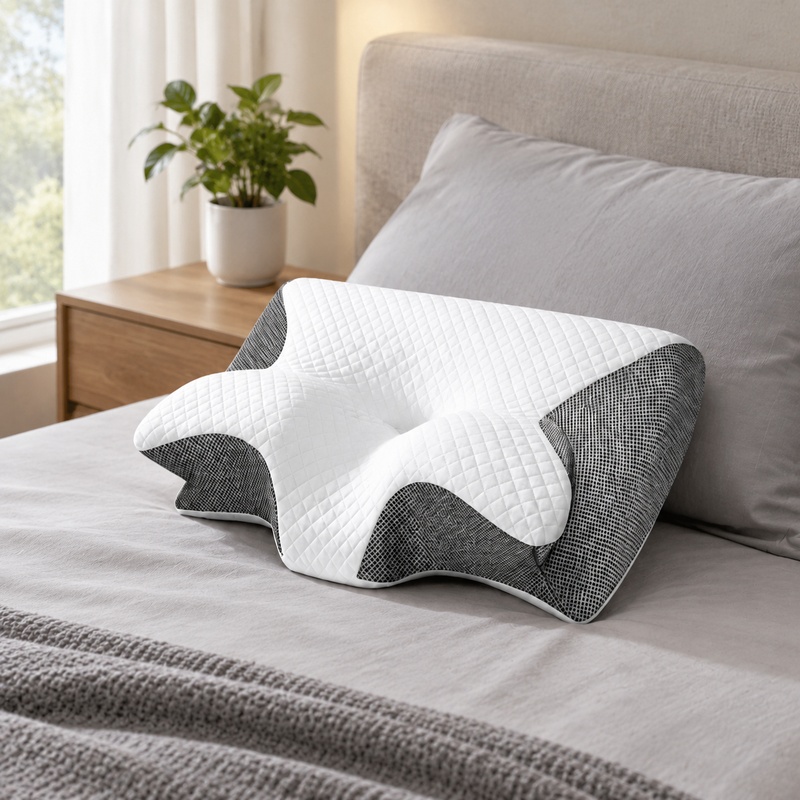 Breathable Orthopedic Memory F - đánh giá và giá Memory Foam Orthopedic Pillow Neck Pain