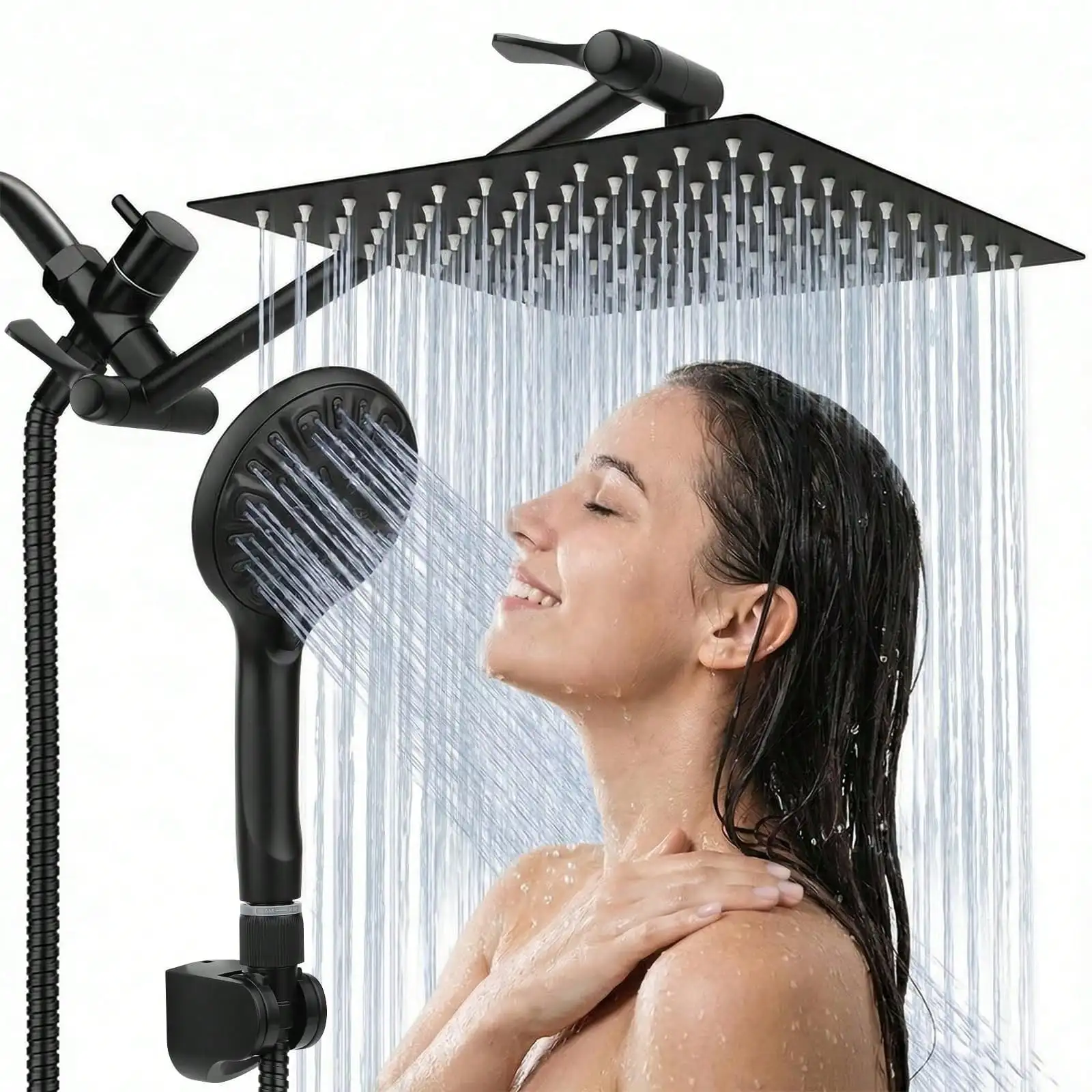 Dual Shower Head With Handheld - đánh giá và giá High Pressure Shower Head Handheld