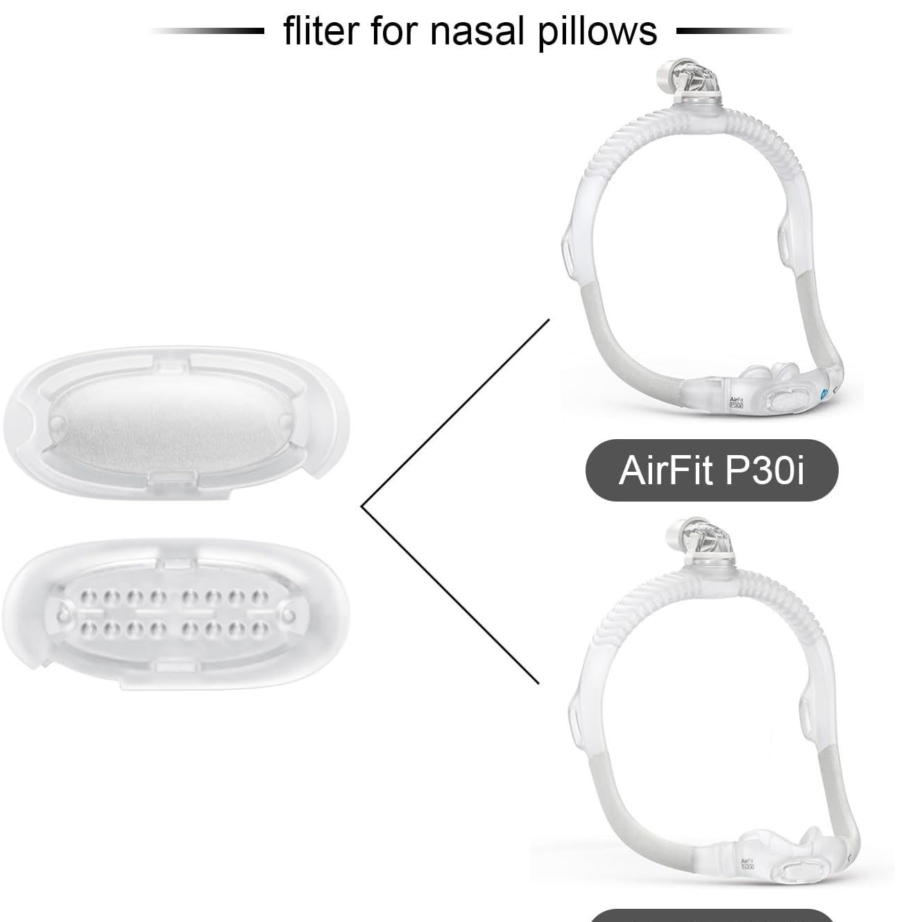 10-30 Packs Replacement AirFit - đánh giá và giá Anti Snore Contour Pillow