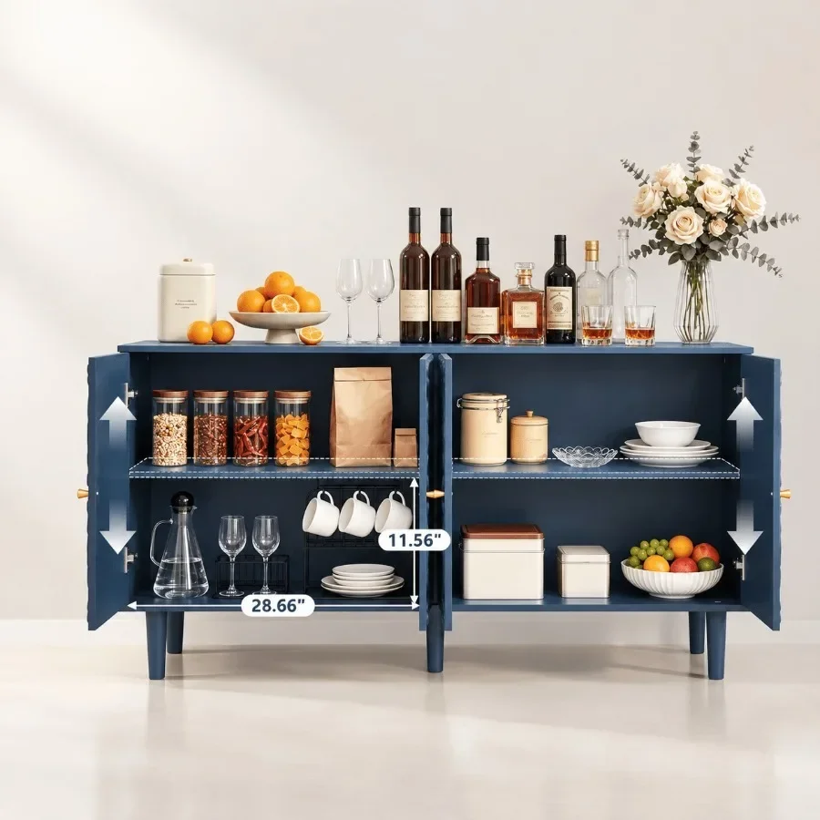 59 Buffet Cabinet with Storage - đánh giá và giá Storage & Organization